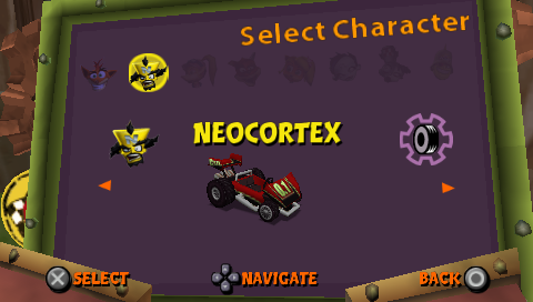 Crash Tag Team Racing screenshot 4 for Playstation 2